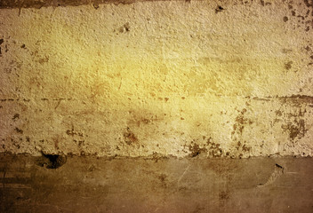 Brown grungy wall