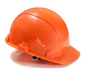 Fototapeta premium Construction Helmet on white