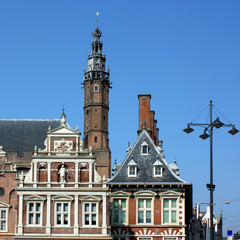 Fototapeta na wymiar Haarlem Stadhuis (Hotel de Ville 