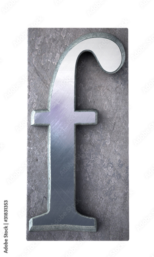 Poster typescript f letter
