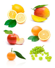 different fruit collection