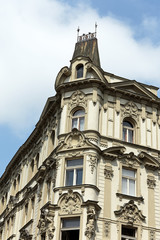 Fototapeta na wymiar Prag, schön renovierte Häuser