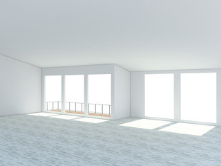 Obraz premium Interno vuoto da arredare