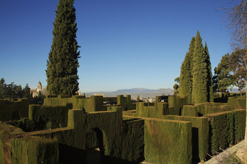 Obraz premium Granada, Alhambra, el Generalife