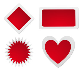 Various types of tags