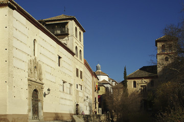 Fototapeta na wymiar Granada, convento santa catanlina zafra