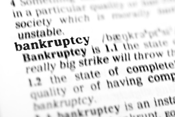 bankruptcy (the dictionary project)