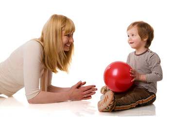 Fototapeta premium Happy mother