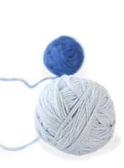 Two balls of thread