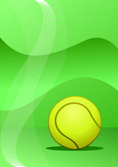 Vector tennis background