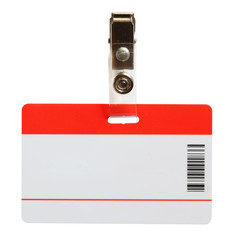 Blank badge