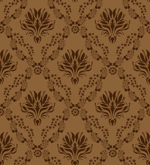 seamless damask pattern