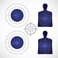 targets and crosshair