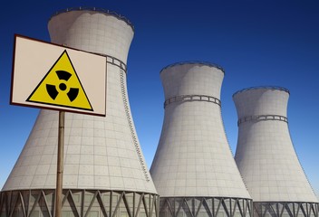 Nuclear power plant.