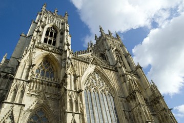 Fototapeta na wymiar York Minster or Cathedral in Yorkshire England