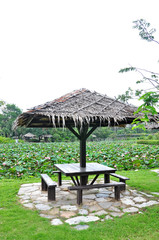 Pavilion in the park