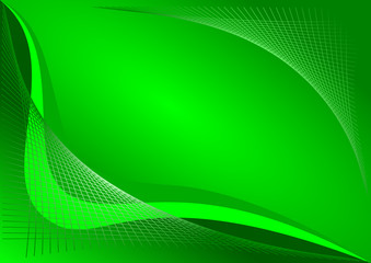 Green abstract background design