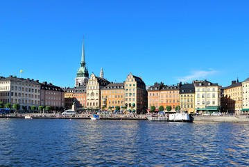 Stockholm, Old Town. Area Kornhamnstorg