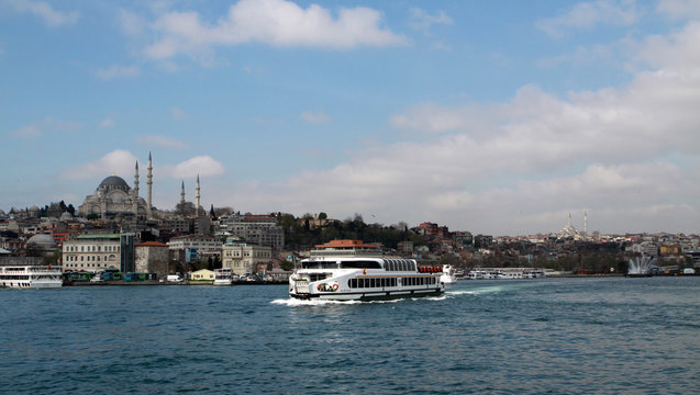 A view of istanbul, Turkey.