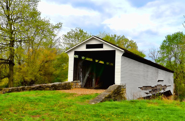 Old covered bridge (Union covered bridge Missouri)