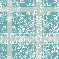 Abstract floral pattern