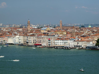 Venice - view from the  church of San Giorgio Magiore