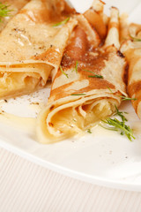 pancakes with cheese