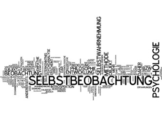Selbstbeobachtung
