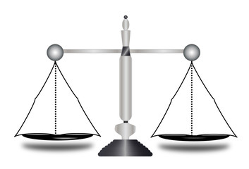 Justicia,balanza equilibrada