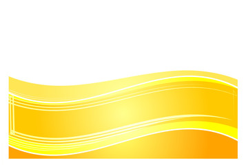 Wellen Hintergrund gelb