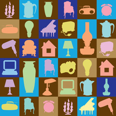 Household Checked Pattern