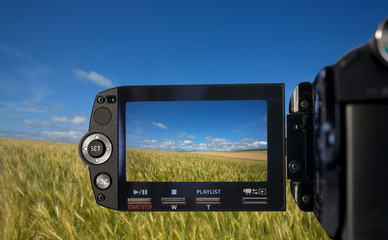 Recording at camcorder