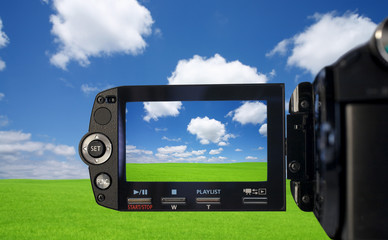 Recording at camcorder