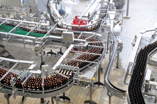 brewery inside -ampoule filling system // Brauerei Abfüllanlage