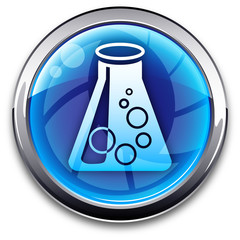 blue Button: test tube