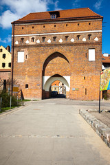 Gateway Holy Spirit -monument in Torun,Poland - obrazy, fototapety, plakaty