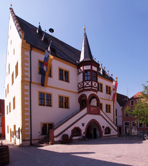 Obraz premium Marktplatz in Volkach