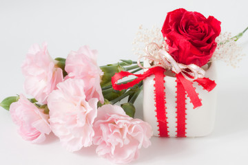 薔薇＆カーネーション