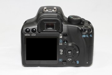 Appareil photo vue de derri&egrave;re