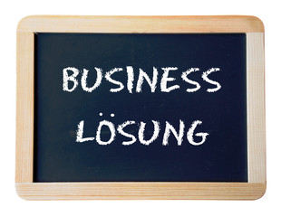 Obraz premium Business Lösung