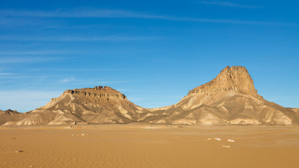 Fototapeta na wymiar Jabal Idinin, Akakus (Acacus) Mountains, Sahara, Libya