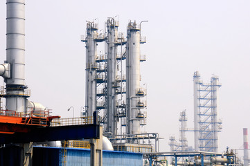 Petrochemical works