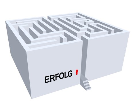 Erfolg Labyrinth