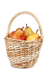 Basket With Pears