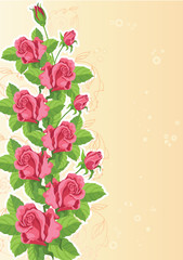 rose funny card