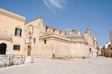 Fototapeta na wymiar St Dominic Church. Matera. Basilicata.