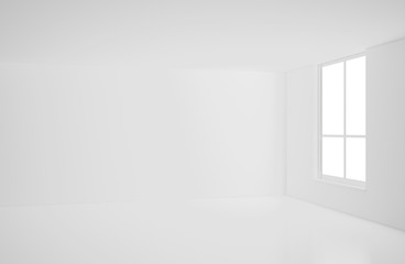 Fototapeta premium Interno vuoto da arredare