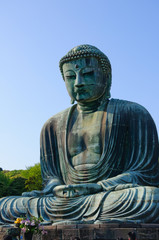 Amida Buddha (Daibutsu) at Kōtoku-in - Kamakura, Japan