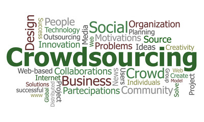Crowdsourcing word cloud
