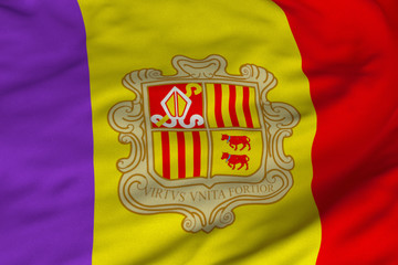 Obraz premium Andorran Flag